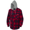 Pioneer Quilted Hooded Polar Fleece Shirt