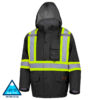 Pioneer Winter Quilted Hi-Viz Safety Parka