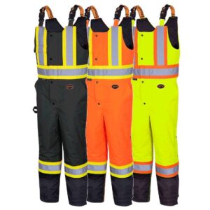 Pioneer Hi-Viz Waterproof Quilted Safety Overall
