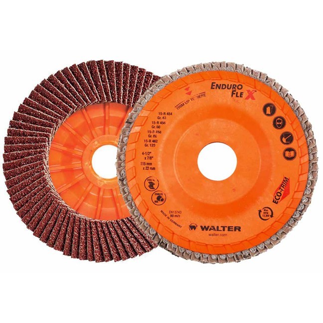 Walter 06B456 4-1/2" 60G Enduro-Flex Flap Disc