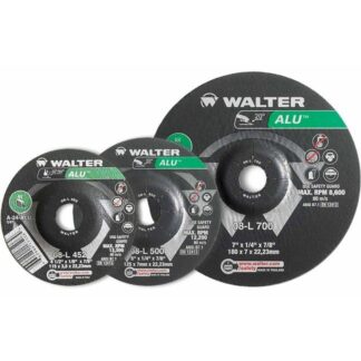Walter 08L500 5" Aluminum Grinding Wheel