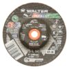 Walter 15L503 FLEXCUT™ Grinding Wheel 36G 5" Type 29S for SS & Aluminum