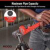Ridgid 31015 Model 12 12″ Steel Pipe Wrench (1) Ridgid 31015 / Model 12 12″ Steel Pipe Wrench