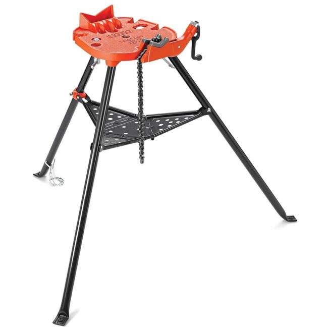 Ridgid 36273 Model 460-6 Portable TRISTAND Chain Vise – 1/8″ to 6″