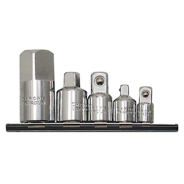 Jet 690115 SA-5S Chrome Socket Adaptor Set 5-Piece