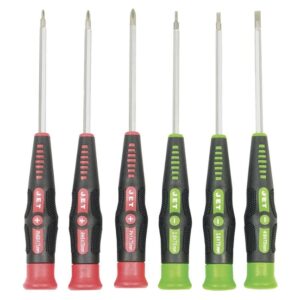 Jet 720542 JPSD-6 6-Piece Precision Screwdriver Set