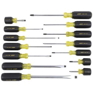Jet 720566 JKS-14S 14-Piece Cushion Grip Screwdriver Set