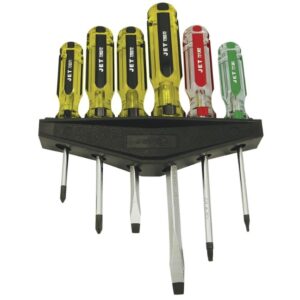 Jet 720505 JHSS-6 6-Piece Jumbo Handle Screwdriver Set