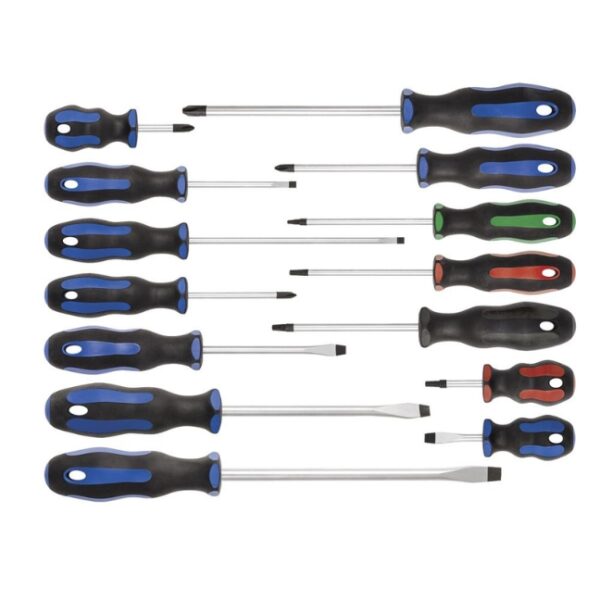 Jet 720524 JSTD-14S 14-Piece Ergonomic Screwdriver Set