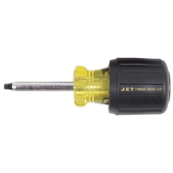 Jet 720654 JKSR-2S #2 x 1-1/2" Robertson/Square Cushion Grip Screwdriver Jet 720654 JKSR-2S #2 x 1-1/2" Robertson/Square Cushion Grip Screwdriver