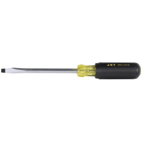 Jet 720613 JKSS-6 5/16" x 6" Slotted Square Shank Cushion Grip Screwdriver