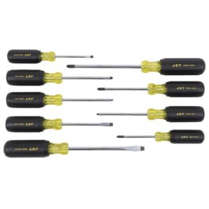 Jet 720564 JKS-9S 9-Piece Cushion Grip Screwdriver Set