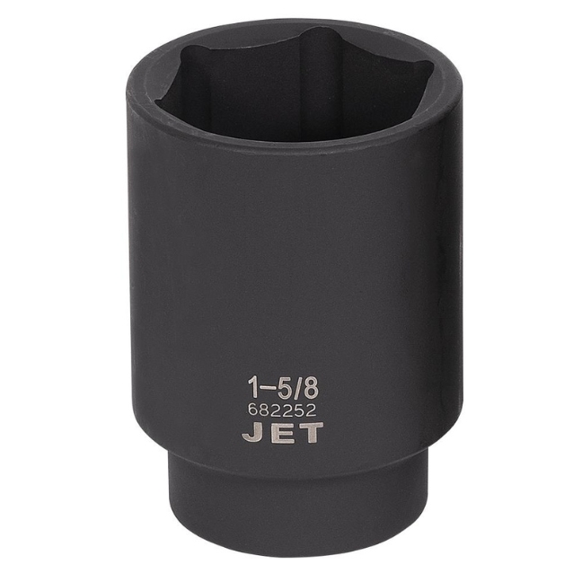 Jet 682252 1/2" Drive x 1-5/8" 6 Point SAE Deep Impact Socket