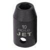 Jet 682510 1/2" Drive x 8mm 6 Point Regular Impact Socket