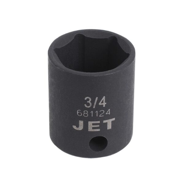 Jet 681124 3/8" Drive x 3/4" 6 Point Regular Impact Socket