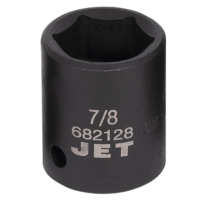 Jet 682128 1/2" Drive x 7/8" 6 Point Regular Impact Socket