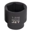 Jet 682146 1/2" Drive x 1-7/16" 6 Point Regular Impact Socket
