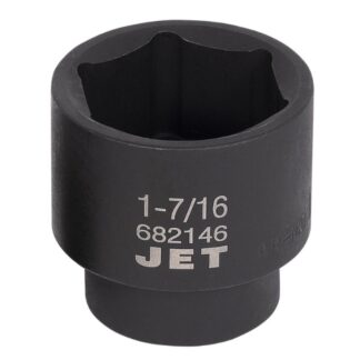 Jet 682146 1/2" Drive x 1-7/16" 6 Point Regular Impact Socket