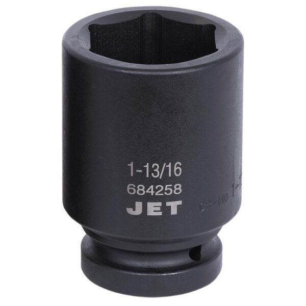 Jet 684258 1" Drive x 1-13/16" 6 Point Deep Impact Socket Jet 684258 1" Drive x 1-13/16" 6 Point Deep Impact Socket