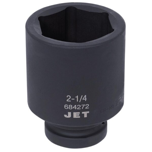 Jet 684272 1" Drive x 2-1/4" 6 Point Deep Impact Socket Jet 684272 1" Drive x 2-1/4" 6 Point Deep Impact Socket