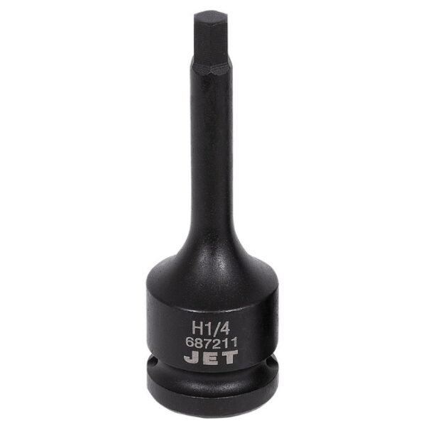 Jet 687211 1/2" Drive x 1/4" Impact Hex Bit Socket