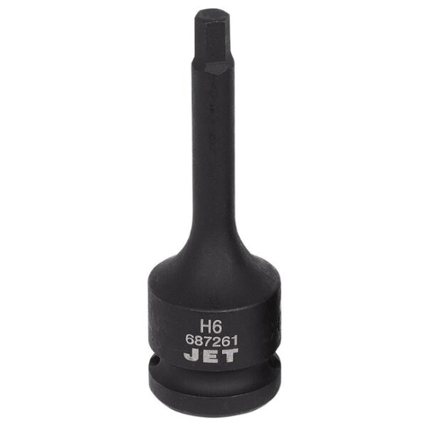 Jet 687261 1/2" Drive x 6mm Impact Hex Bit Socket