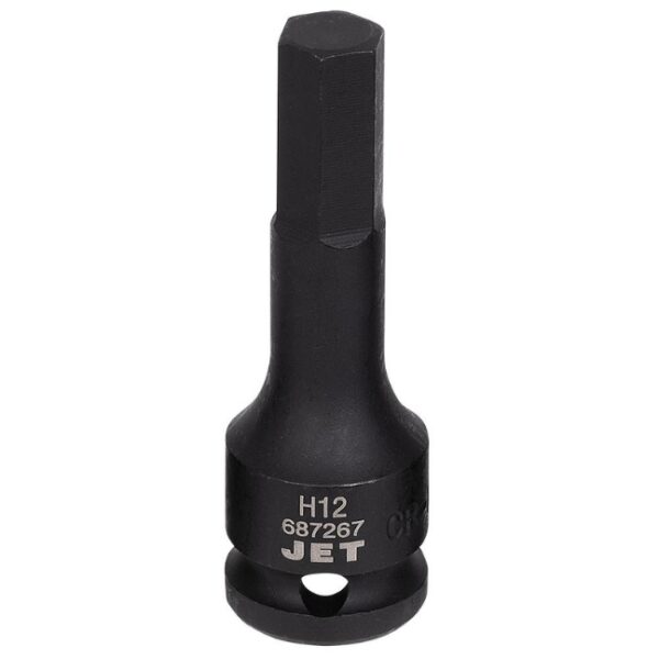 Jet 687267 1/2" Drive x 12mm Impact Hex Bit Socket