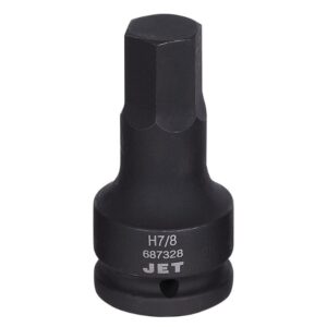 Jet 687328 3/4" Drive x 7/8" Impact Hex Bit Socket