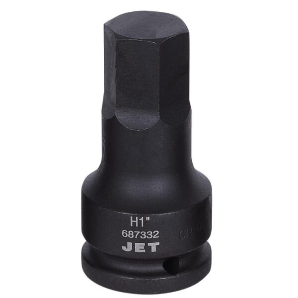 Jet 687332 3/4" Drive x 1" Impact Hex Bit Socket