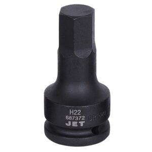 Jet 687372 3/4" Drive x 22mm Impact Hex Bit Socket