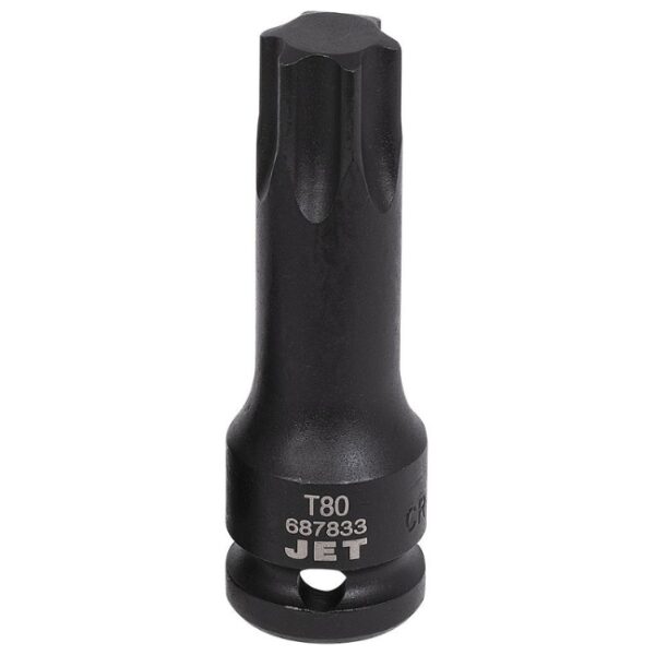 Jet 687833 1/2" Drive x T80 Impact TORX Bit Socket