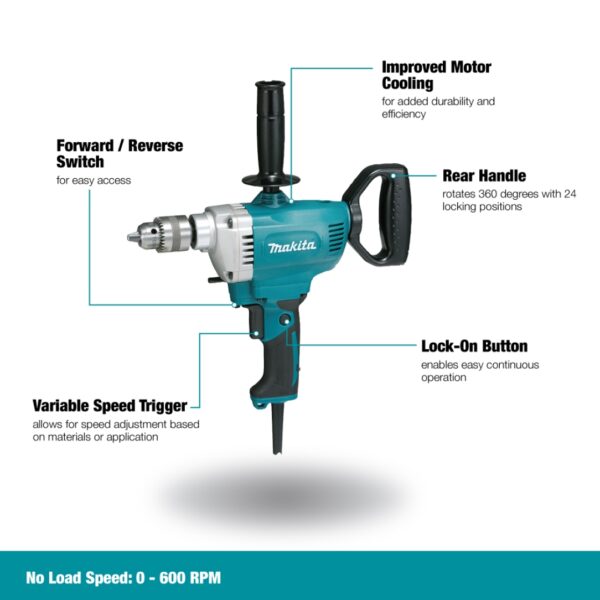 DS4012 Makita DS4012 1/2" Heavy Duty Rotary Drill