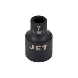 Jet 681507 3/8" DR x 7mm Regular Impact Socket - 6 Point