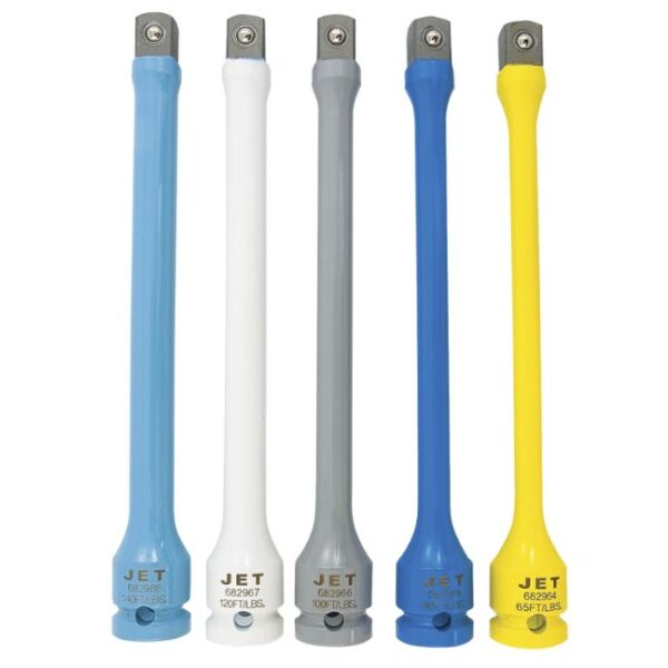 Jet 682961 JTLE-5S 1/2" Drive Impact Extension Set 5-Piece