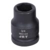 Jet 683124 3/4" Drive x 3/4" 6 Point Regular Impact Socket