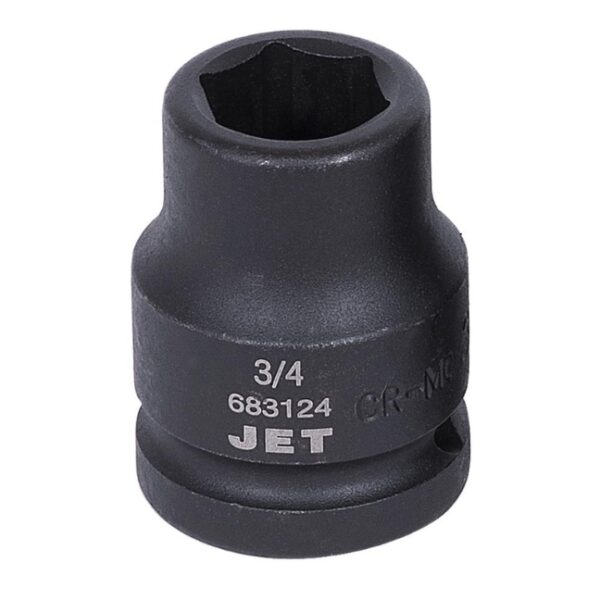 Jet 683124 3/4" Drive x 3/4" 6 Point Regular Impact Socket