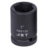 Jet 683132 3/4" Drive x 1" 6 Point Regular Impact Socket
