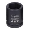 Jet 683138 3/4" Drive x 1-3/16" 6 Point Regular Impact Socket