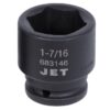 Jet 683146 3/4" Drive x 1-7/16" 6 Point Regular Impact Socket