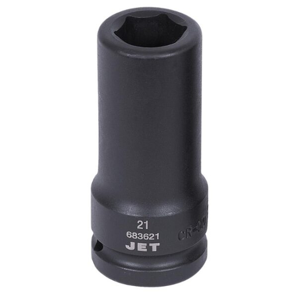 Jet 683621 3/4" Drive x 21mm 6 Point Deep Impact Socket