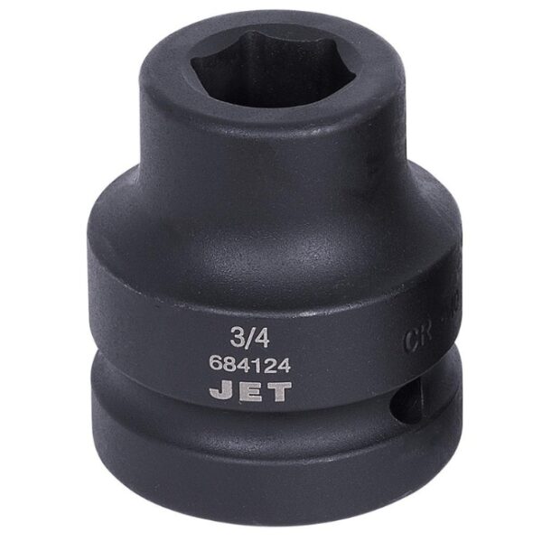 Jet 684124 1" Drive x 3/4" 6 Point Regular Impact Socket