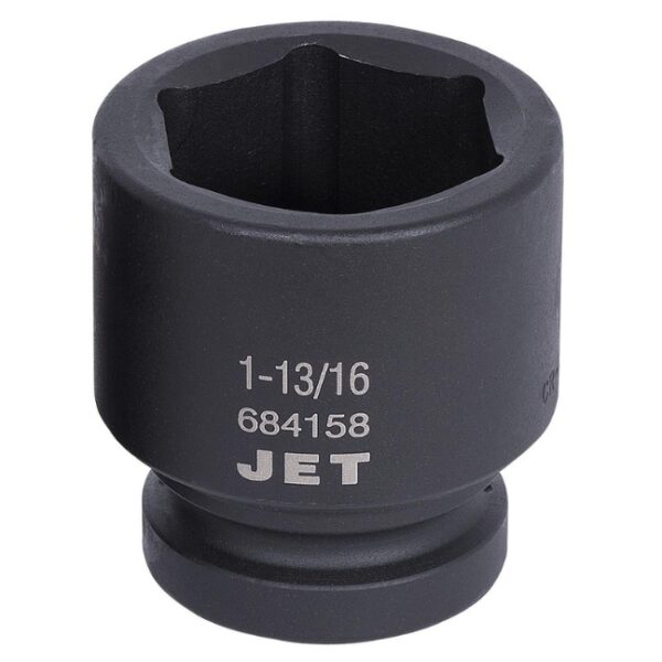 Jet 684158 1 Drive x 1-1316 6 Point Regular Impact Socket Jet 684158 1" Drive x 1-13/16" 6 Point Regular Impact Socket