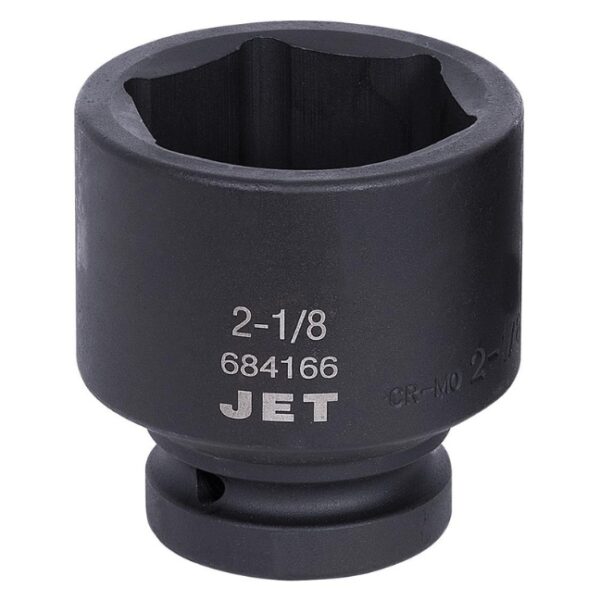 Jet 684166 1 Drive x 2-18 6 Point Regular Impact Socket Jet 684166 1" Drive x 2-1/8" 6 Point Regular Impact Socket