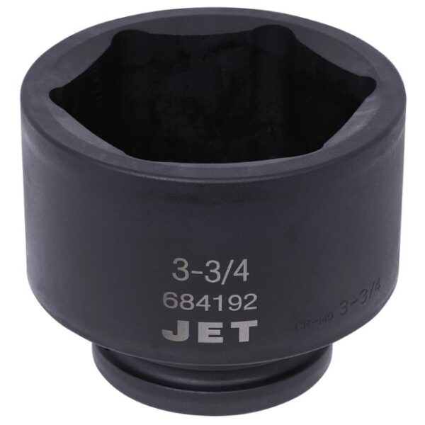 Jet 684192 1 Drive x 3-34 6 Point Regular Impact Socket Jet 684192 1" Drive x 3-3/4" 6 Point Regular Impact Socket