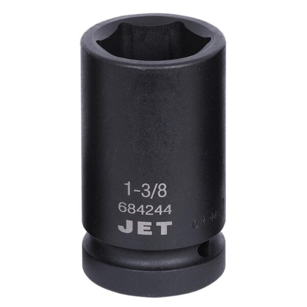 Jet 684244 1 Drive x 1-38 6 Point Deep Impact Socket Jet 684244 1" Drive x 1-3/8" 6 Point Deep Impact Socket