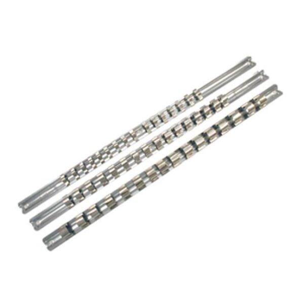 Jet 690111 Socket Clip Rail Set - 3 Piece