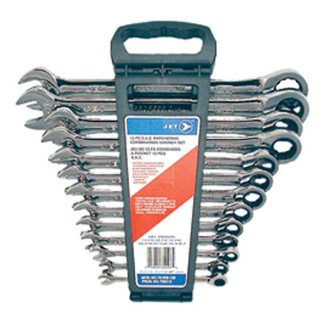Jet 700312 RCWS13S 13Piece Long SAE Combination Wrench Set