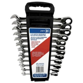 Jet 700372 12 PC Long Metric Ratcheting Combination Wrench Set
