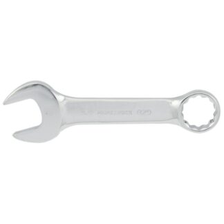 Jet 700764 19mm Fully Polished Stubby Combination Wrench - Metric