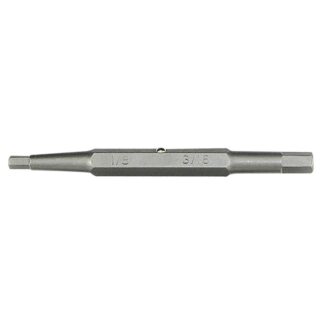 Jet 720598 1/8" Hex x 3/16" Hex Double-Ended Replacement Driver Bit